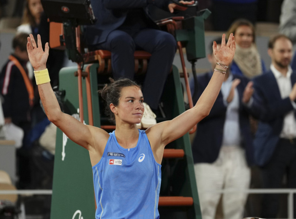 Lois Boason savladala Miru Andrejevu za polufinale Rolan Garosa