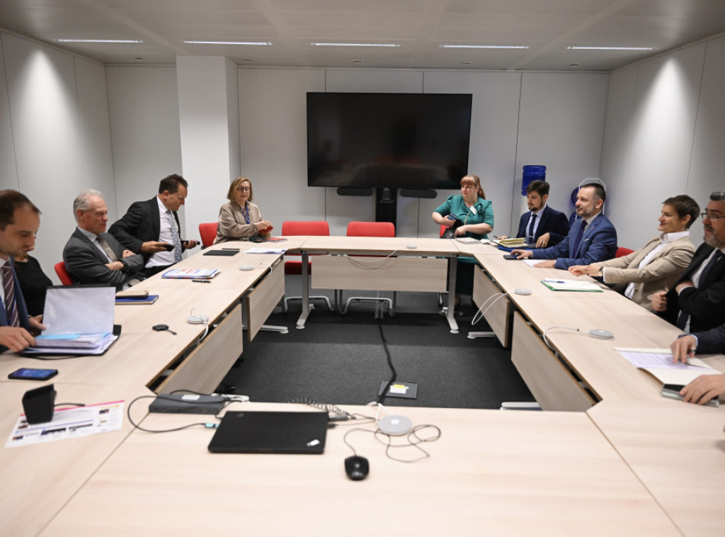 Brnabic meets with Koopman in Brussels