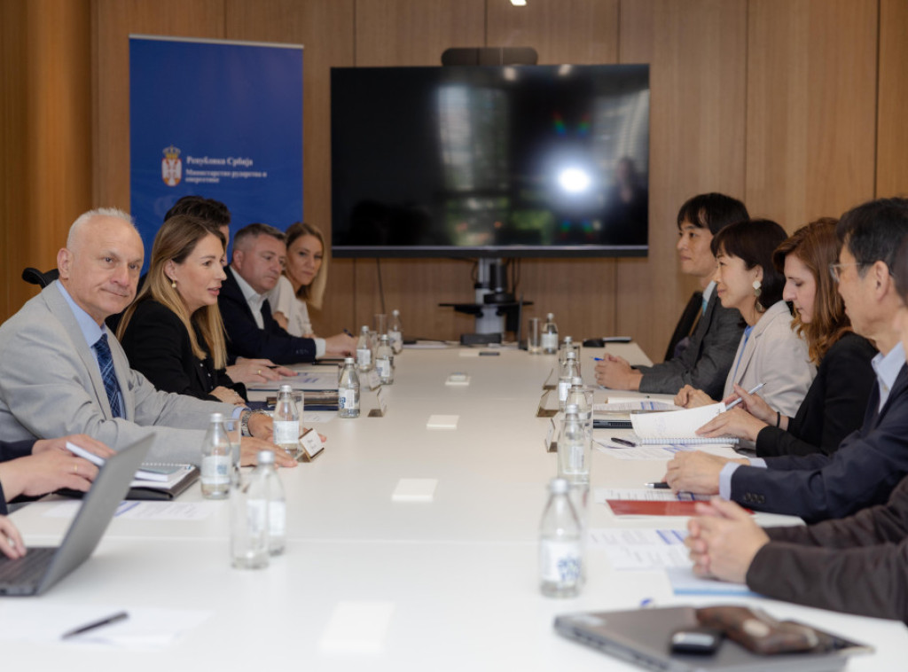 Dubravka Đedović Handanović razgovarala sa delegacijom JICA o saradnji na projektu izgradnje RHE Bistrica