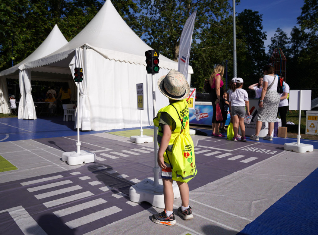 Ćurčić: ABS na Danima porodice u Zemunu skreće pažnju na bezbednost u saobraćaju