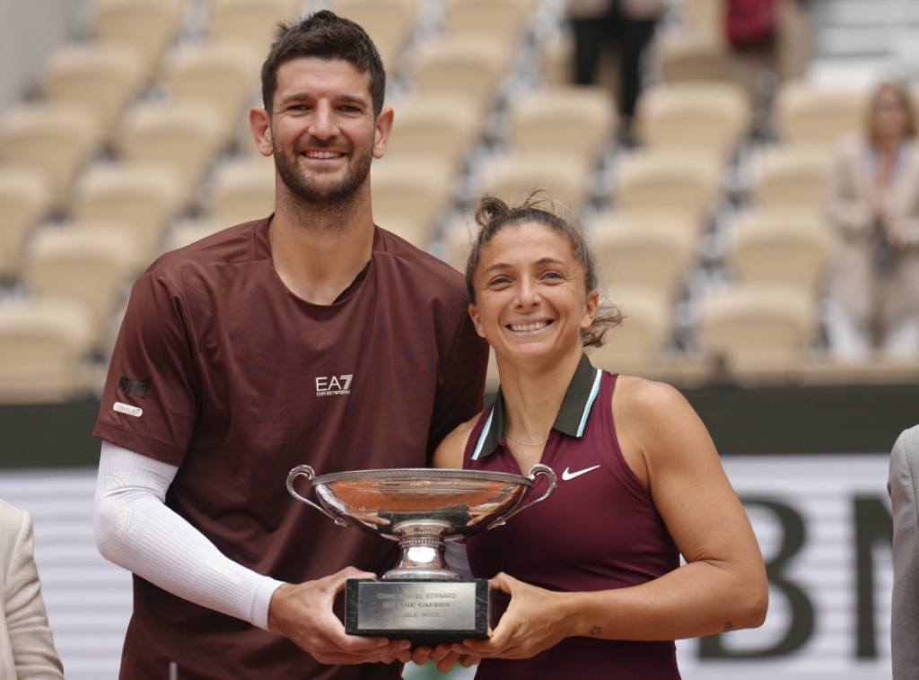 Sara Erani i Andrea Vavasori osvojli Rolan Garos u miks dublu