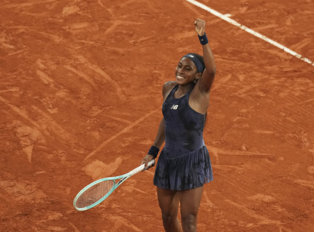 Američka teniserka Koko Gof izborila plasman u finale Rolan Garosa