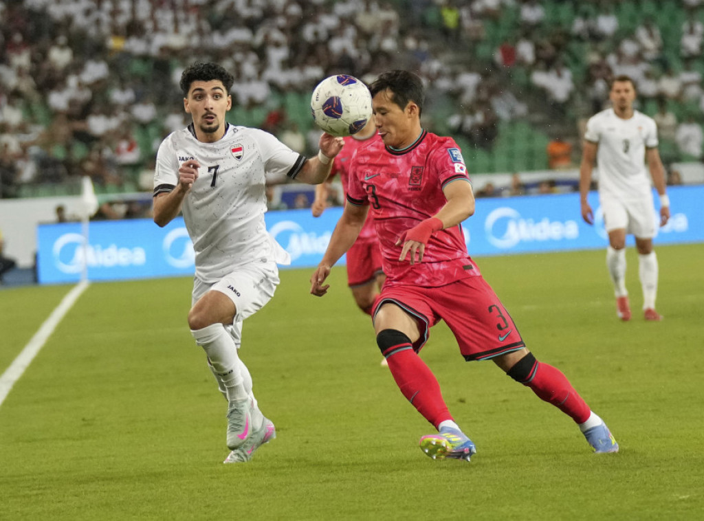 Fudbaleri Južne Koreje i Jordana obezbedili plasman na SP 2026.