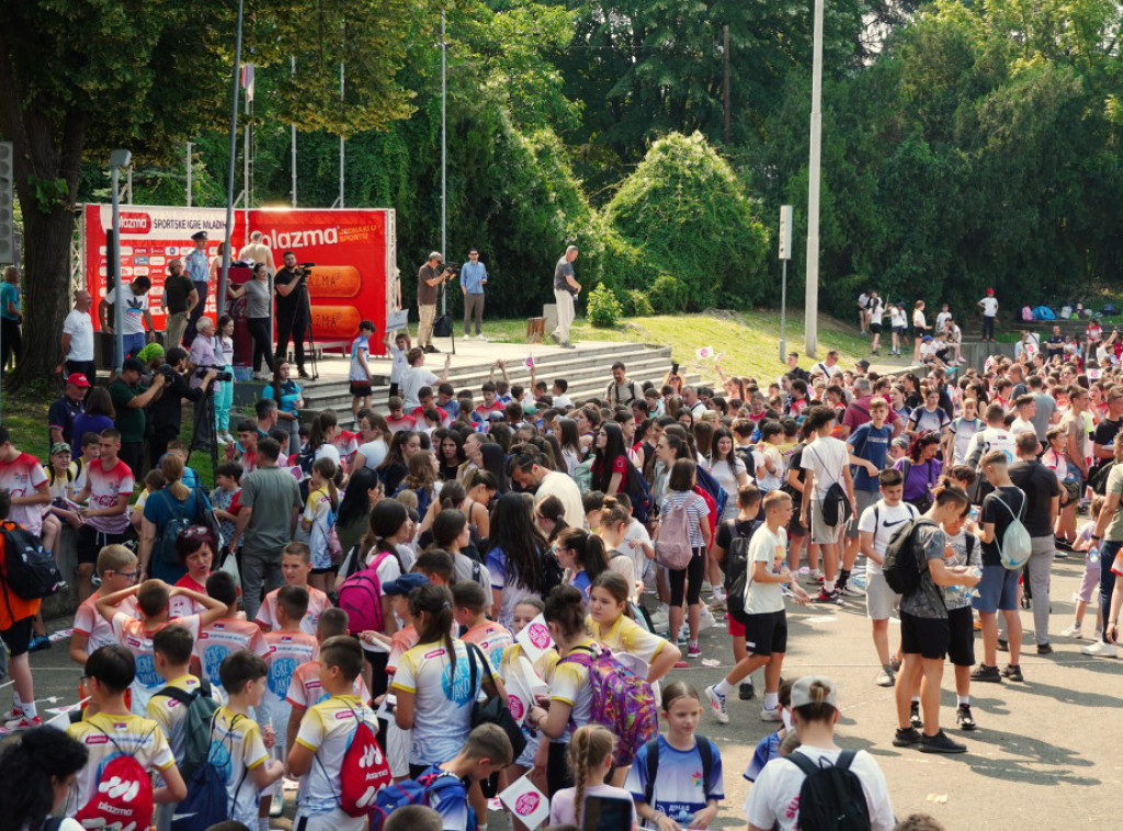 Regionalno takmičenje Sportskih igara mladih održava se danas u Beogradu