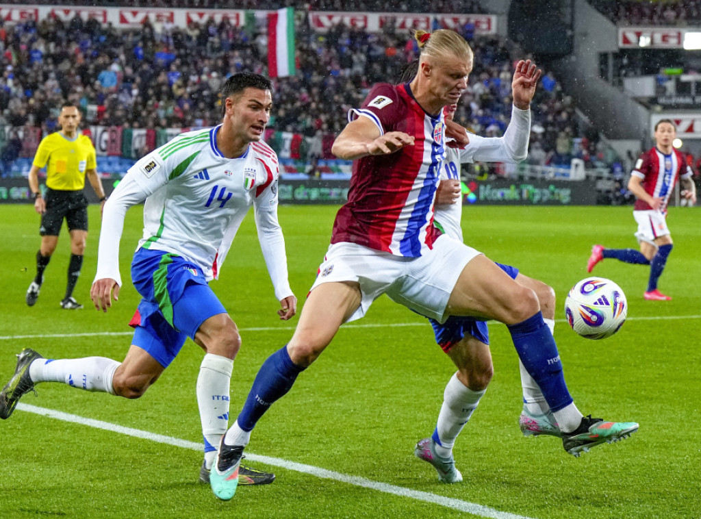 Norveška bolja od Italije u kvalifikacijama za SP 2026, Češka pobedila Crnu Goru