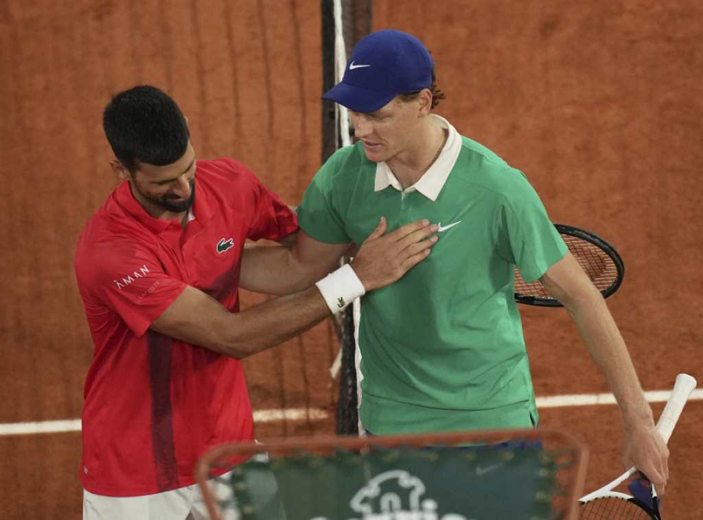 Siner: Đoković je najbolji teniser u istoriji, znao sam da će biti teško