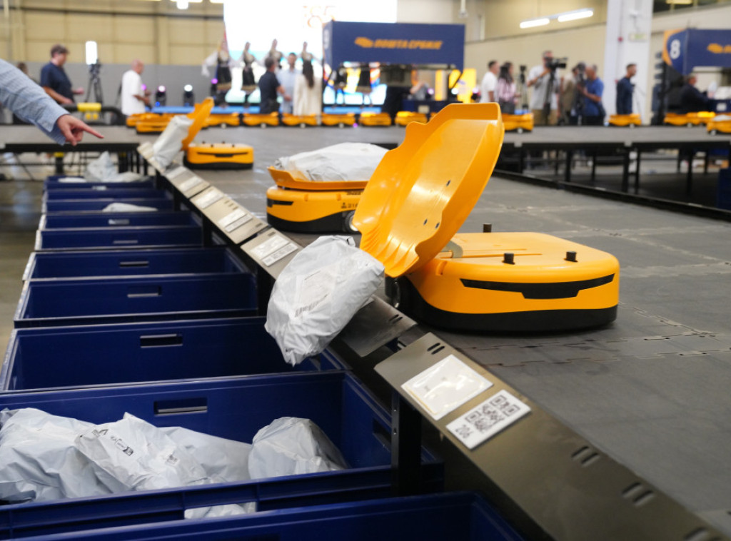 Pušten u rad robotozivani sistem za pošiljake u Beogradu, povodom 185. godišnjice Pošte