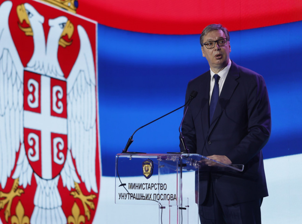 Vučić: Broj ubistava u 2024. manji četiri puta nego 2001.