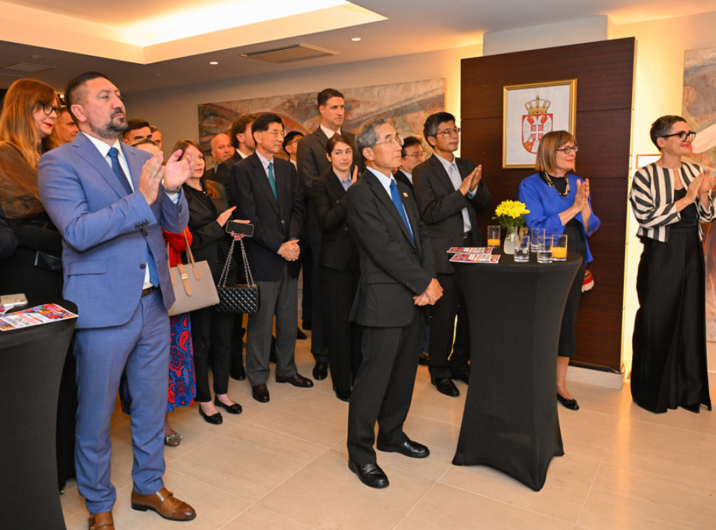 Delegacija Pokrajinske vlade na prijemu u Tokiju povodom učešća na "Ekspo 2025"