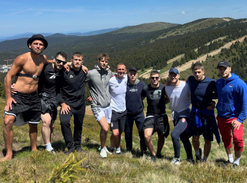 Srpski rvači se na Kopaoniku spremaju za šampionat sveta u Zagrebu