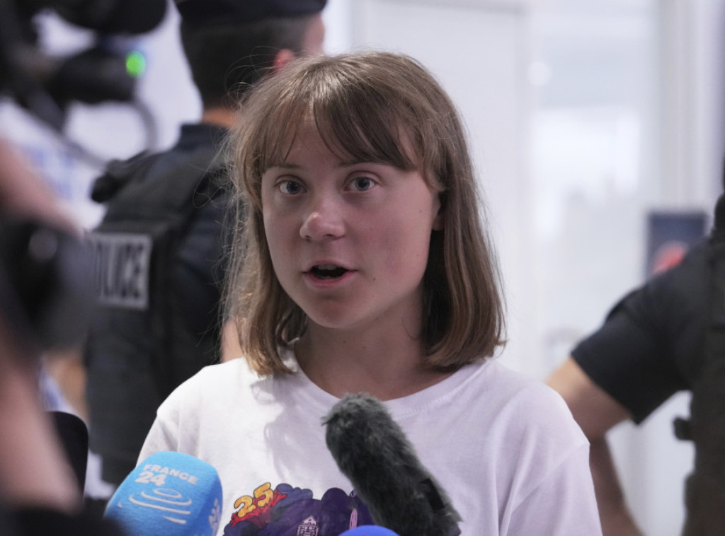 Tunberg pozvala na puštanje iz pritvora ostalih aktivista sa jedrilice "Madlin"