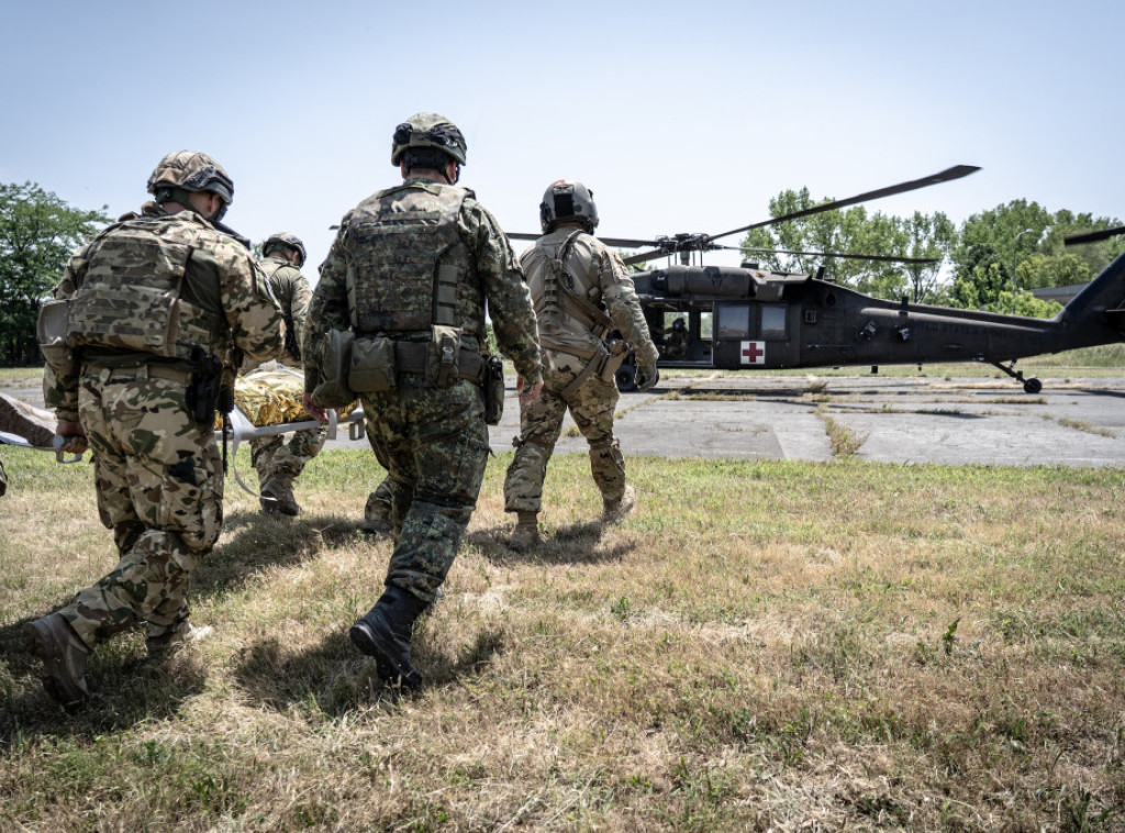 KFOR, Euleks i tzv. kosovska policija sproveli zajedničku vežbu "Zlatna sablja 2025"