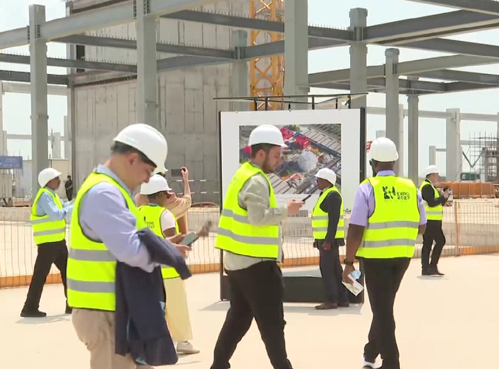 Predstavnici zemalja koje učestvuju na IPM sastanku u Beogradu posetili gradilište Ekspa