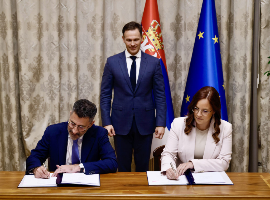 Pavkov: 50 mln euro agreements signed with EBRD to improve air quality