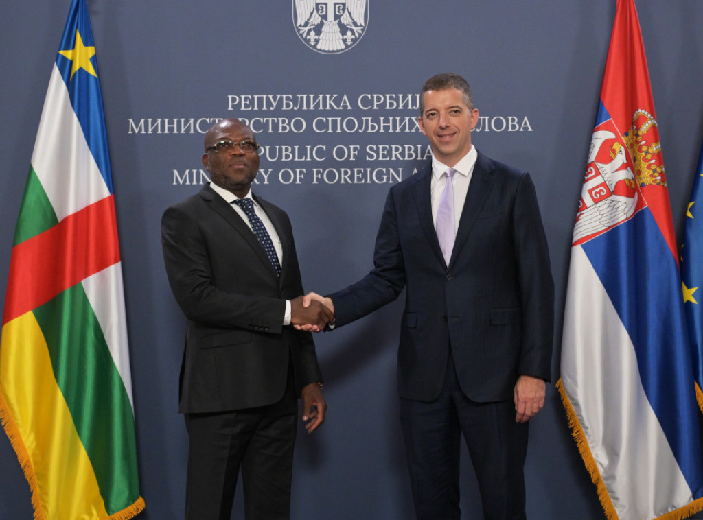 Ministar Đurić: Novi zamah u odnosima Srbije i Centralnoafričke Republike
