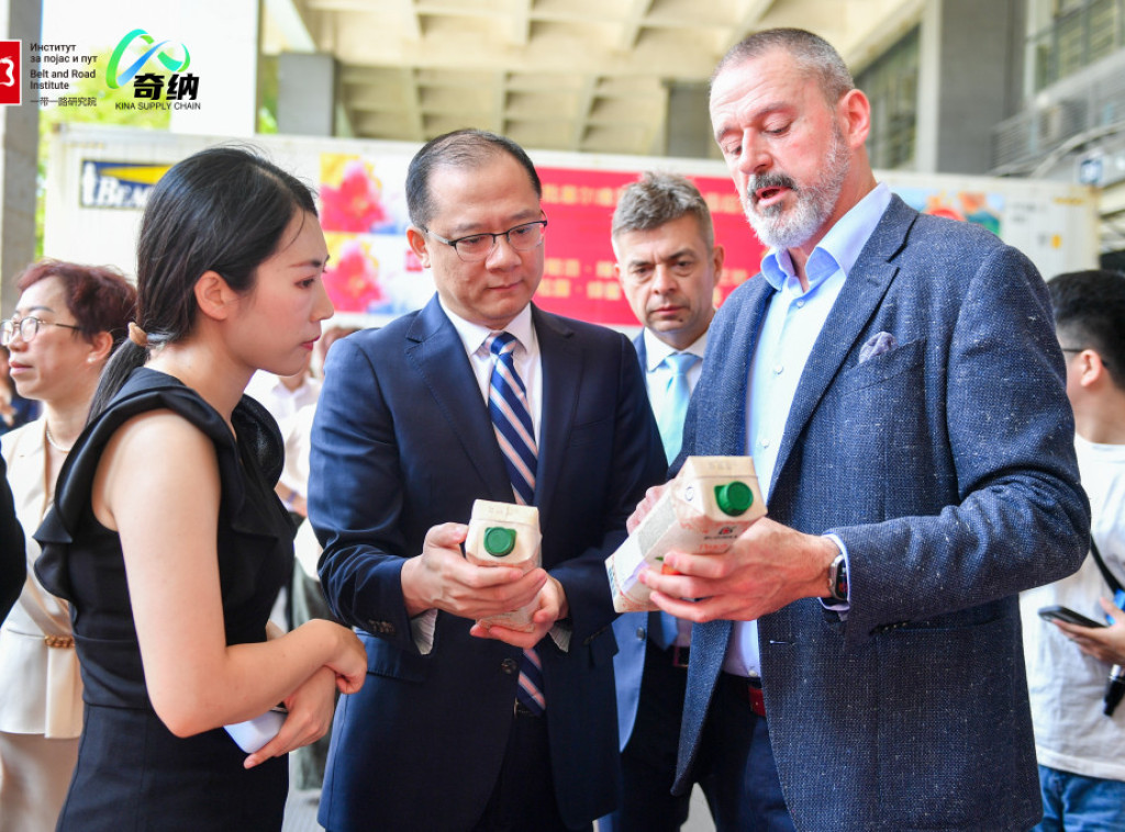 Mesarović: Prvi kontejner srpskih proizvoda stigao u Kinu