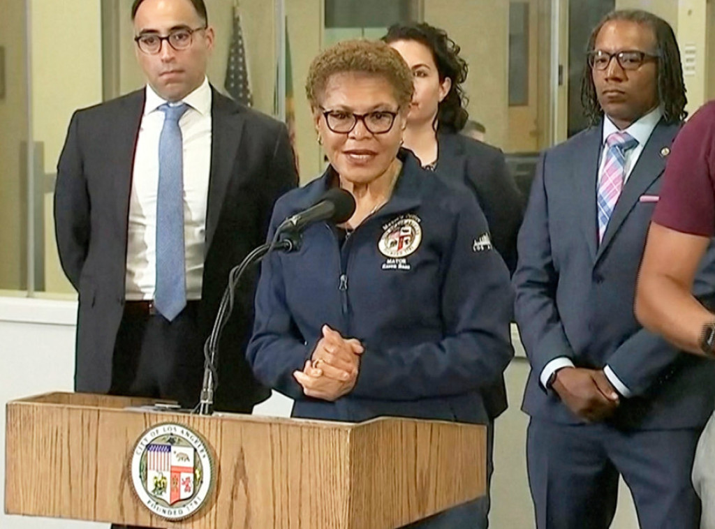 Gradonačelnica Los Anđelesa žreli razgovor s Trampom povodom situacije u gradu