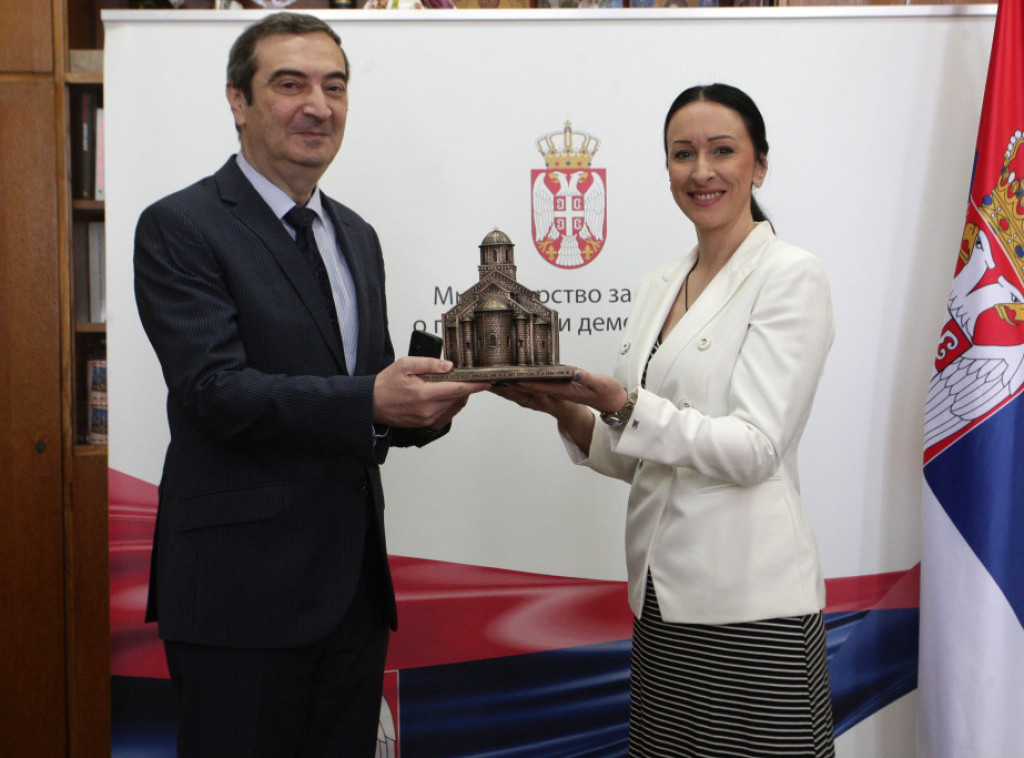 Jelena Žarić Kovačević sa ambasadorom Azerbejdžana razgovarala o saradnji u oblasti demografije