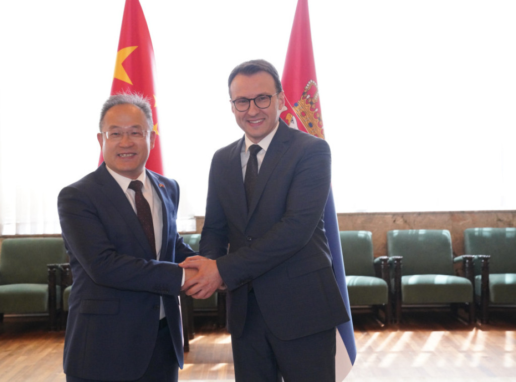 Petković sa Li Mingom razgovarao o nedavim dešavanjima na AP KiM i dijalogu Beograda i Prištine