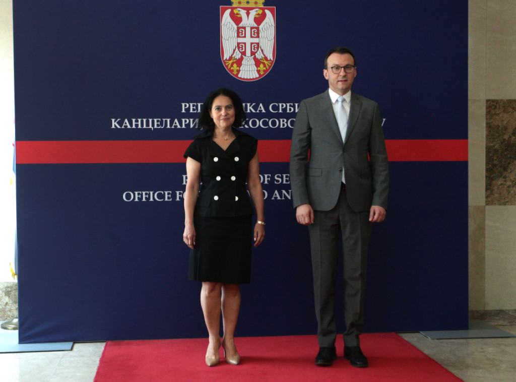 Petkovic, UN's Krois discuss threats to human rights of Kosovo-Metohija Serbs