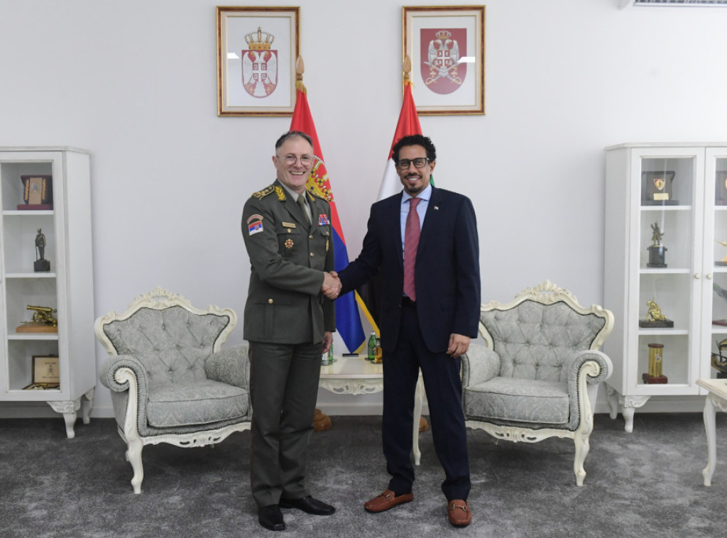 Mojsilović se sastao sa ambasadorom UAE: Uzlazni trend vojne saradnje između dve zemlje