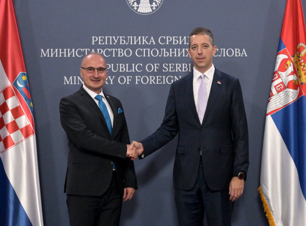 Marko Đurić razgovarao sa Gordanom Grlićem Radmanom: Dobrosusedski odnosi jedan od prioriteta spoljne politike Srbije