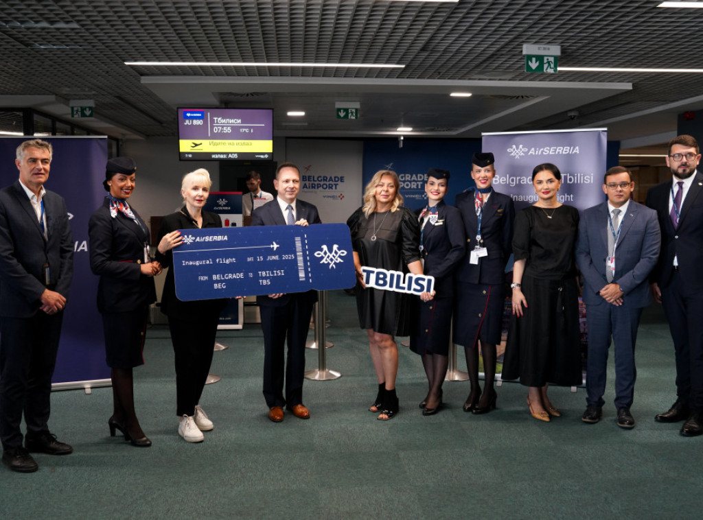 Er Srbija uspostavila direktan let od Beograda do Tbilisija