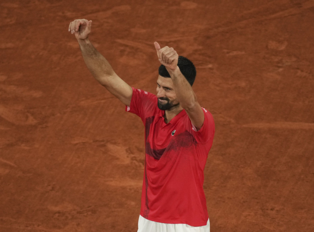 Đoković zadržao peto mesto na ATP listi, Siner i dalje prvi