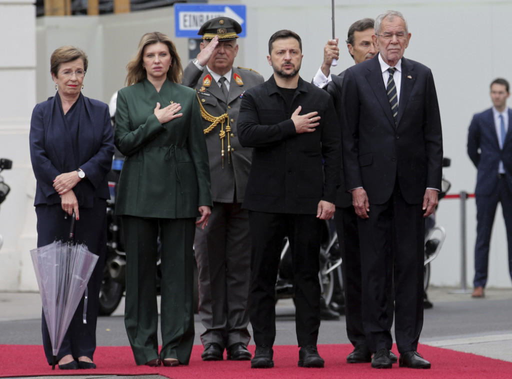 Predsednik Ukrajine, Volodimir Zelenski, sastao se s predsednikom Austrije