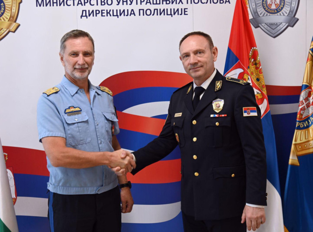Dragan Vasiljević sa direktorom policije Mađarske o saradnji u oblasti unutrašnjih poslova