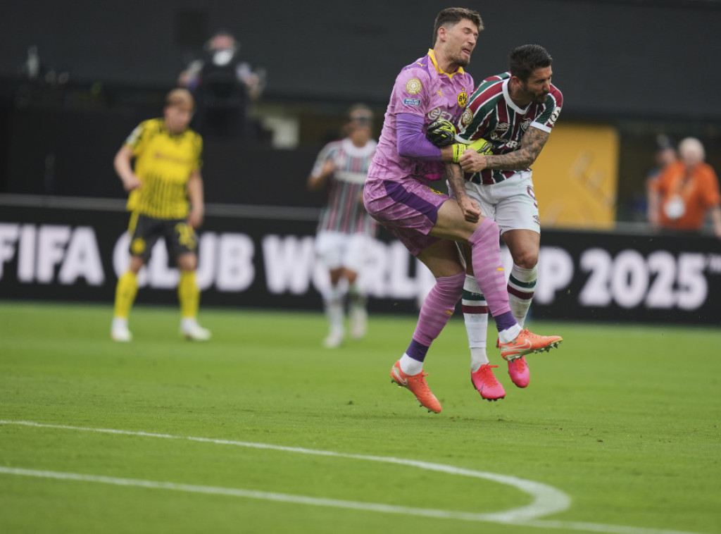 Fudbaleri Fluminensea i Borusije iz Dortmunda odigrali bez golova na klupskom SP