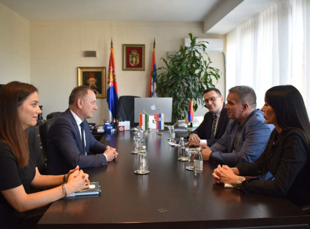 Stanković sa ambasadorom Mađarske o saradnji u oblasti obrazovanja