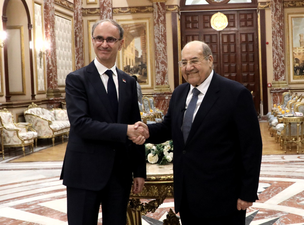 Macut razgovarao sa predsednikom Senata Egipta o jačanju saradnje