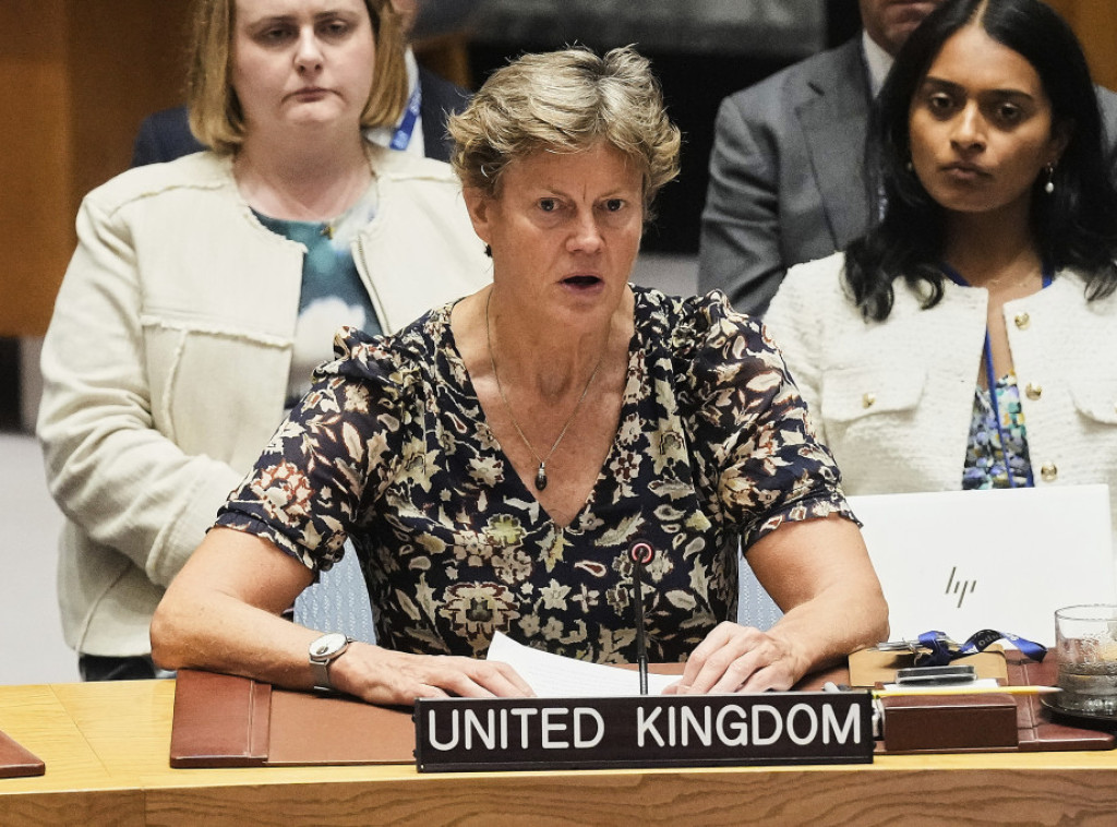 Britanska ambasadorka pri UN pozvala na uzdržanost u izraelsko-iranskom sukobu