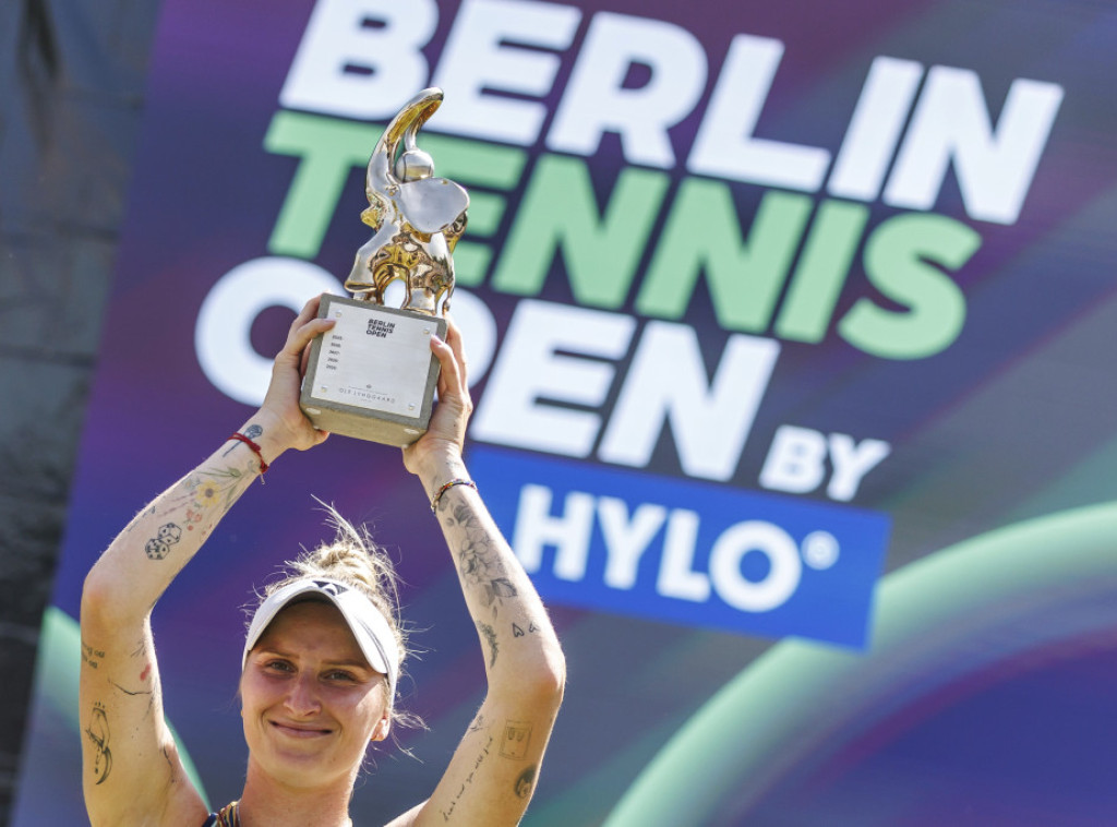 Češka teniserka Marketa Vondroušova osvojila turnir u Berlinu