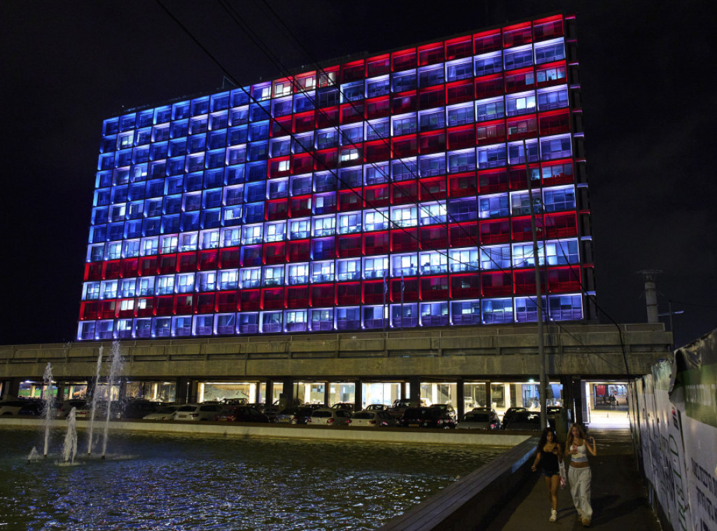 Kneset osvetljen u bojama američke zastave: Počast Trampu zbog istorijske odluke