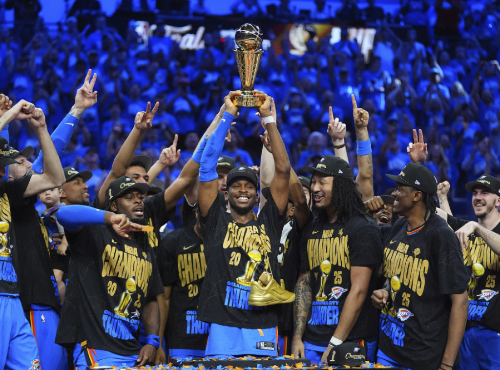 Košarkaši Oklahome prvi put postali šampioni NBA lige