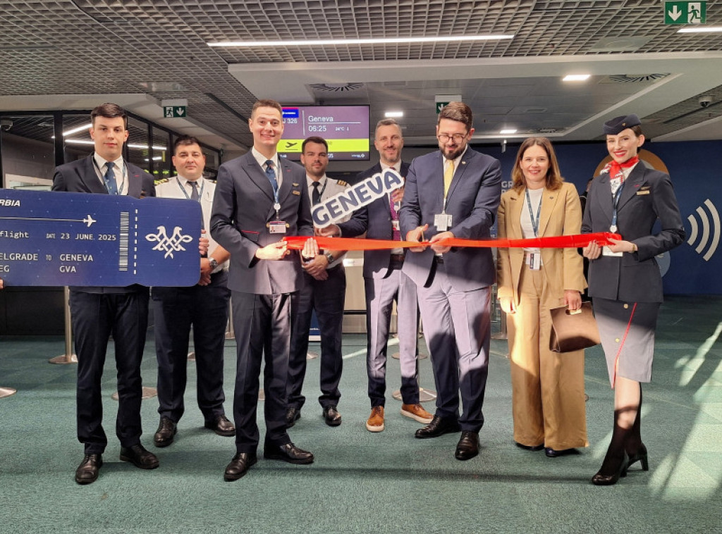 Er Srbija od danas leti direktno za Ženevu