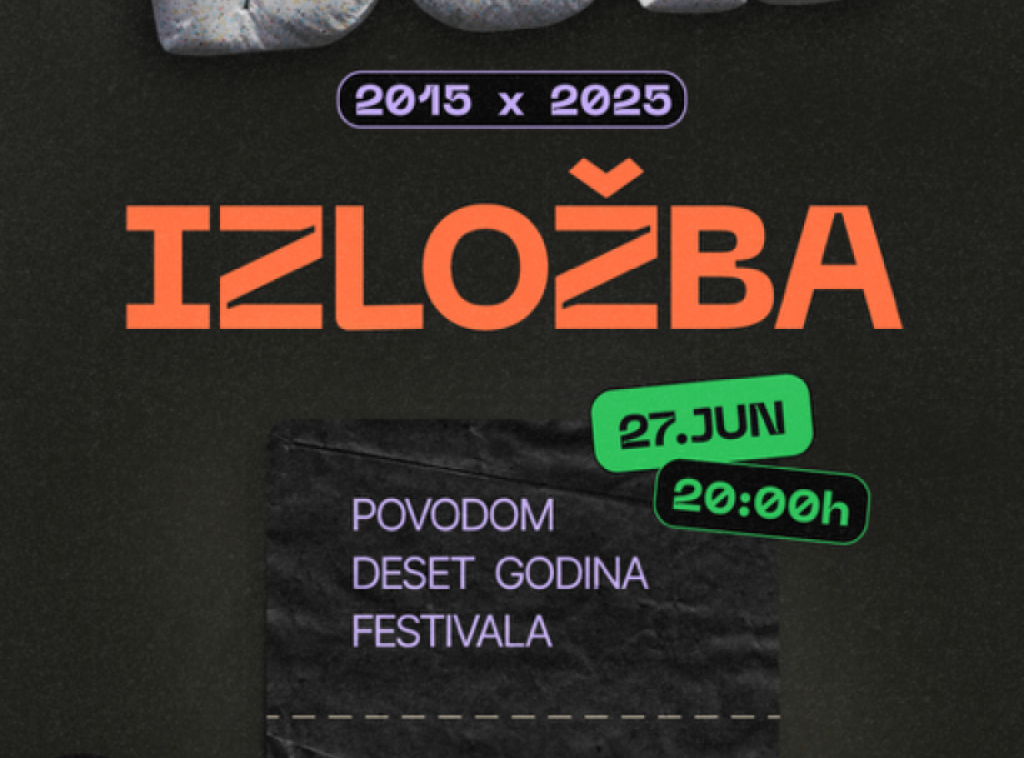 Izložba posvećena čačanskom festivalu Dani urbane kulture od 27. juna u Silosima