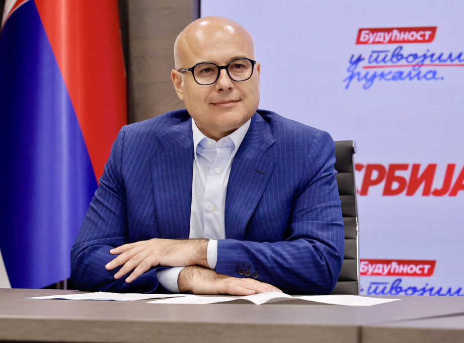 Vučević održao sastanak Opštinskog odbora SNS u Aranđelovcu
