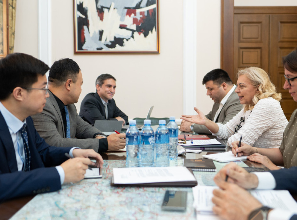 Sofronijević sa predstavnicima kompanije "Huavej" razgovarala o nastavku saradnje