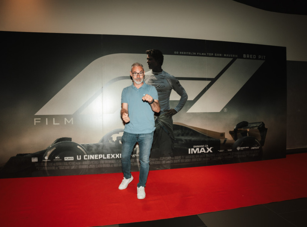 Film "F1" sa Bredom Pitom u glavnoj ulozi od danas u bioskopima