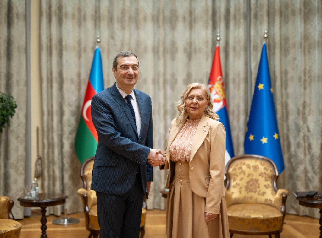 Aleksandra Sofronijević razgovarala sa Hasijevim o unapređenju saradnje Srbije i Azerbejdžana