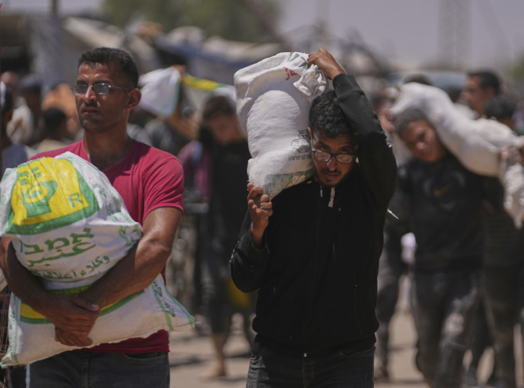 Humanitarna fondacija za Pojas Gaze: Podeljeno 33.600 paketa hrane na tri lokacije