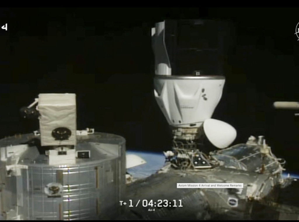 Misija Aksiom 4 sa astronautima iz Poljske, Indije i Mađarske stigla na MSS