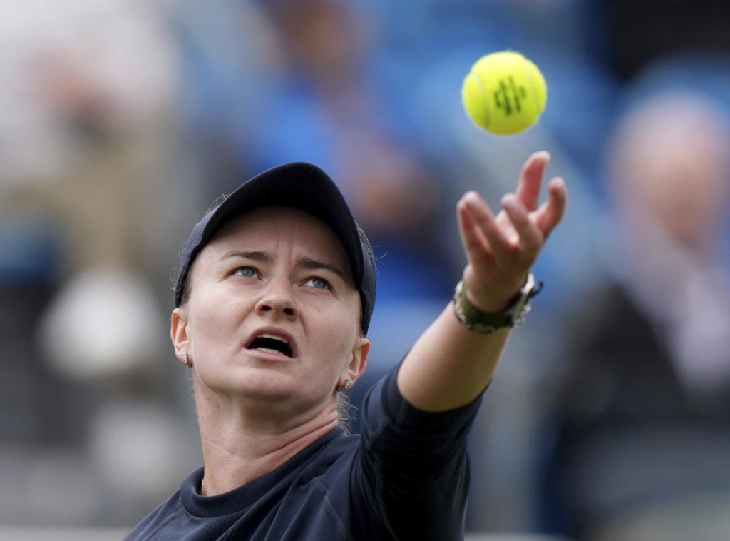 Češka teniserka Barbora Krejčikova se povukla sa turnira u Istbornu