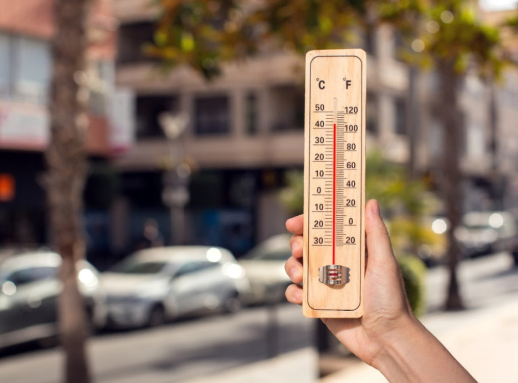 RHMZ: Ćuprija i Zaječar najtopliji sa 40 stepeni u 16.00 sati, u Beogradu 38