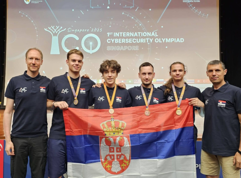 Na Međunarodnoj olimpijadi iz sajber bezbednosti srpski srednjoškolci osvojili četiri medalje