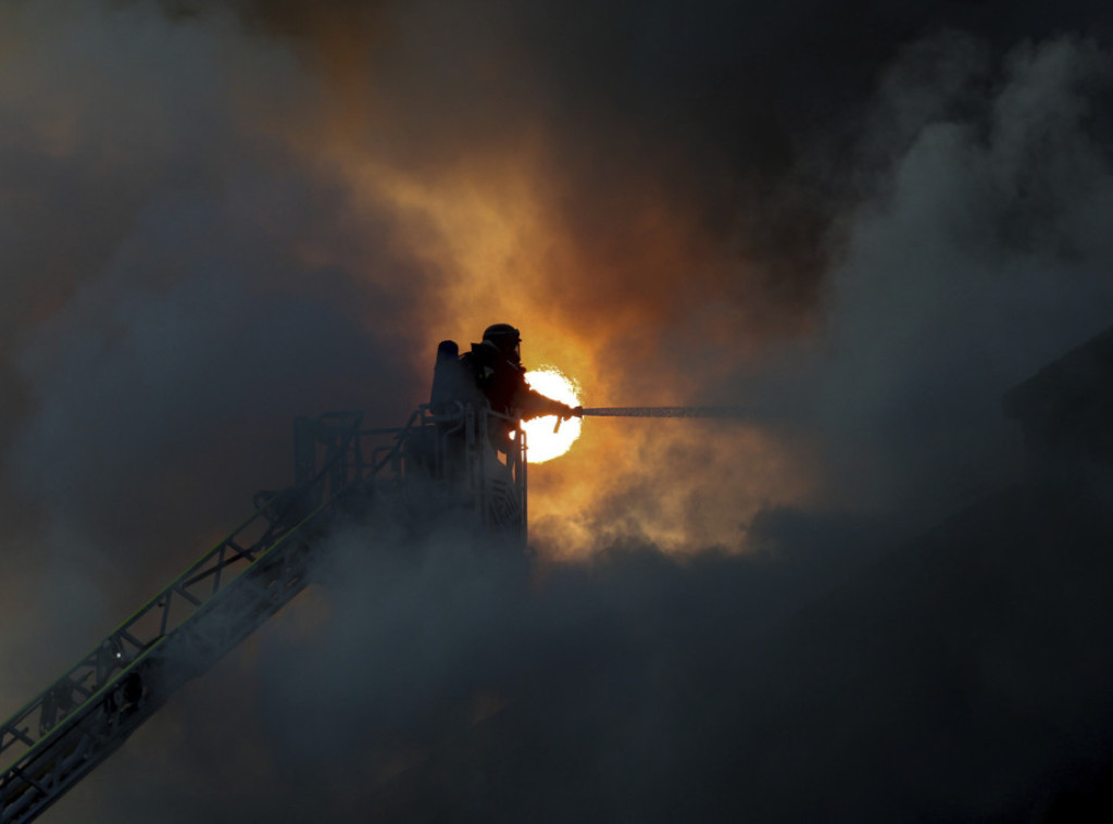 Napad ruskih dronova na Zaporožje: Požari na industrijskim i garažnim objektima