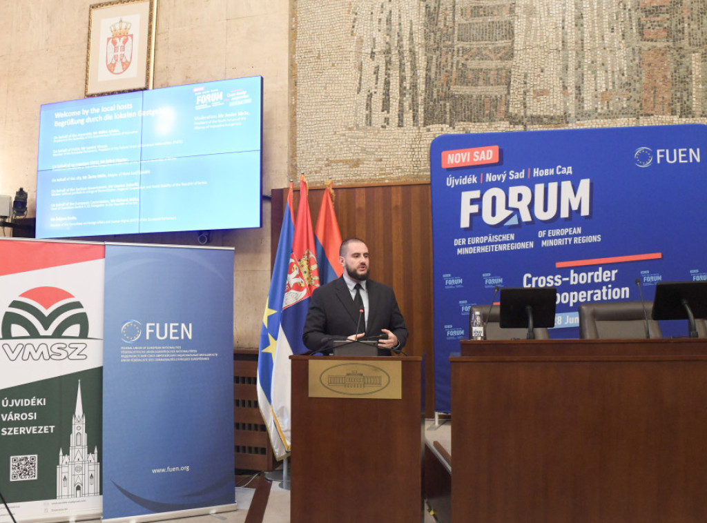Ministar Zukorlić na FUEN forumu u Novom Sadu istakao važnost inkluzije